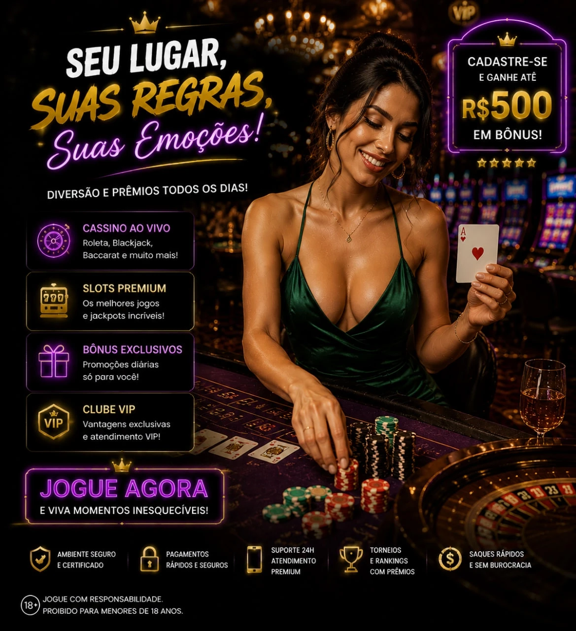 Jogos com dublagem PT-BR no Kfvayne.com — imersão total